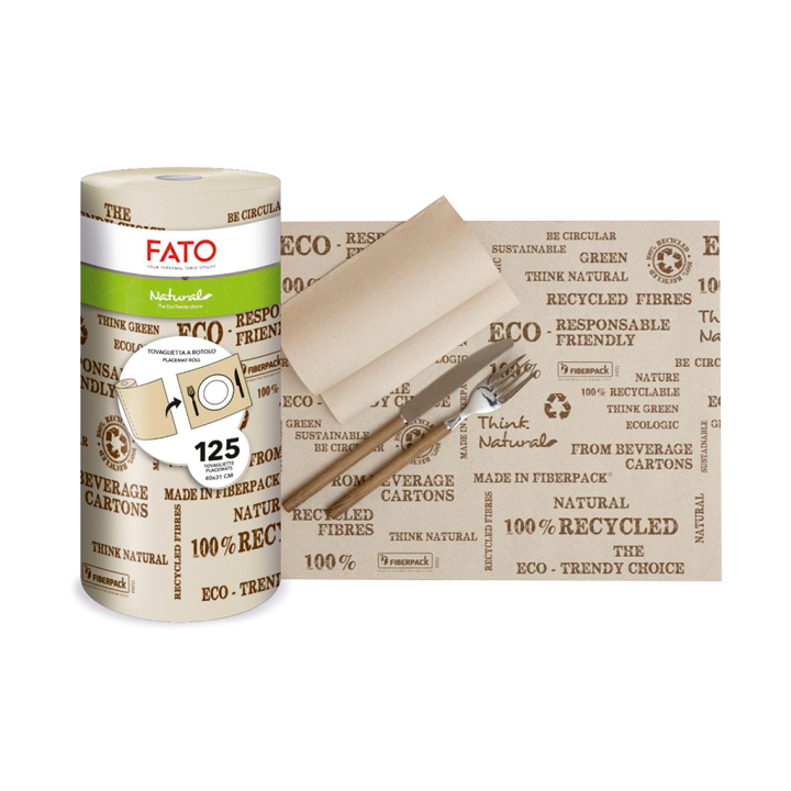 Prestieradlo na stôl ECO NATURAL Lucart Professional, 125 ks/rol. - 881231