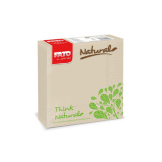 Servítky ECO NATURAL STYLE 2-vrstvové, 50 ks/bal.
