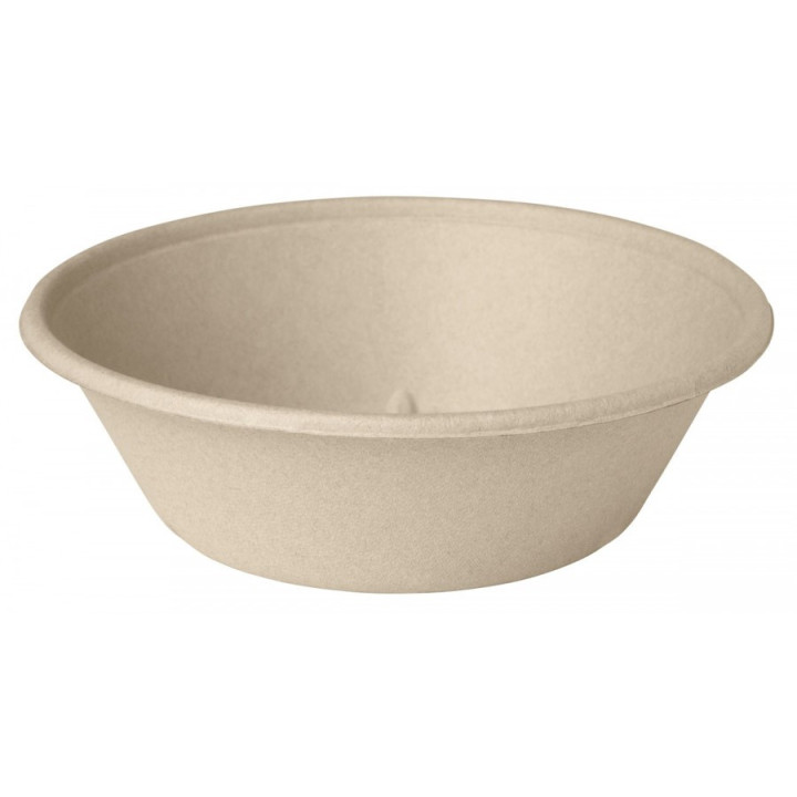 Miska okrúhla z cukrovej trstiny 1000 ml, 40 ks.