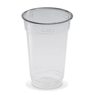 Pohár PET 250 ml, pr. 78 mm, 50 ks