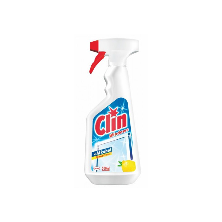 CLIN 500ml na okna s alkoholom MR Lemon