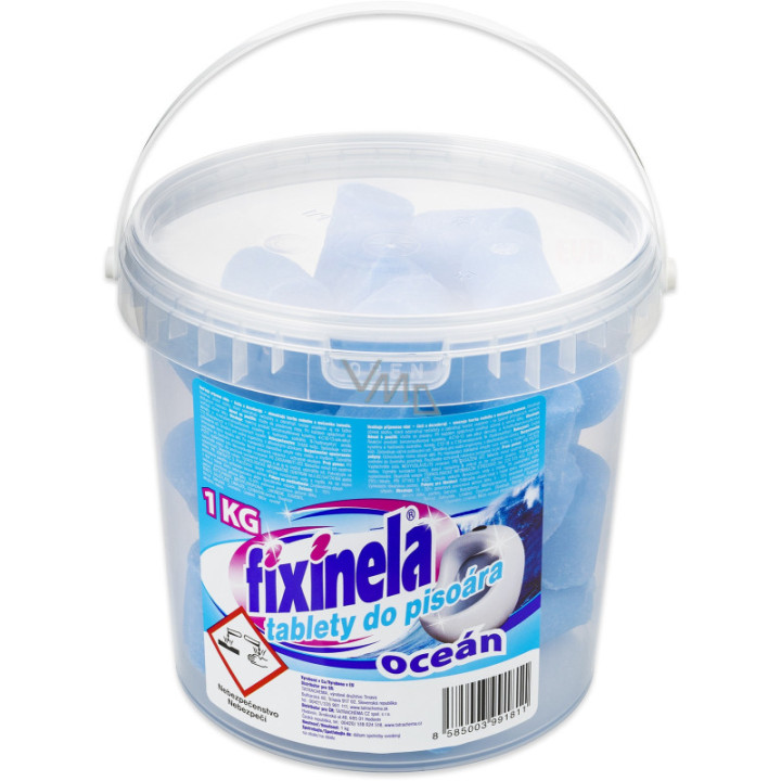 Fixinela tablety do pisoárov 1kg Oceán