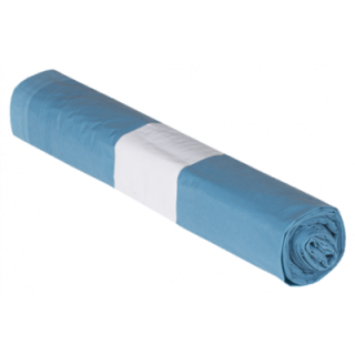 Vrece LDPE zaťahovacie 60x70cm modré 60L 10ks