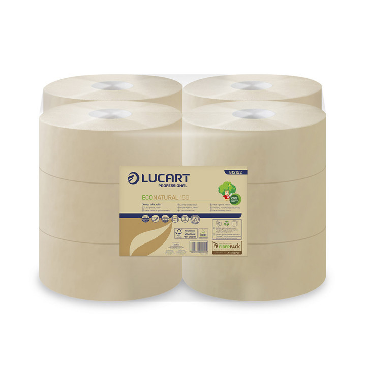 Toaletný papier JUMBO ECO NATURAL Lucart  150 - 812152