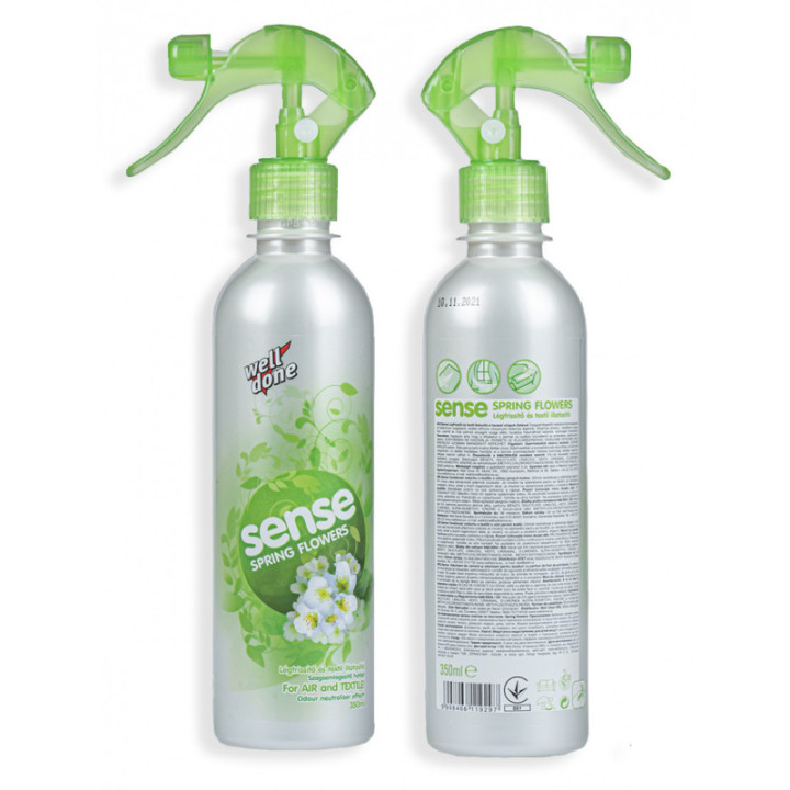 Osviežovač WELL DONE Sense vzduch a textílie 350 ml - mix vôní