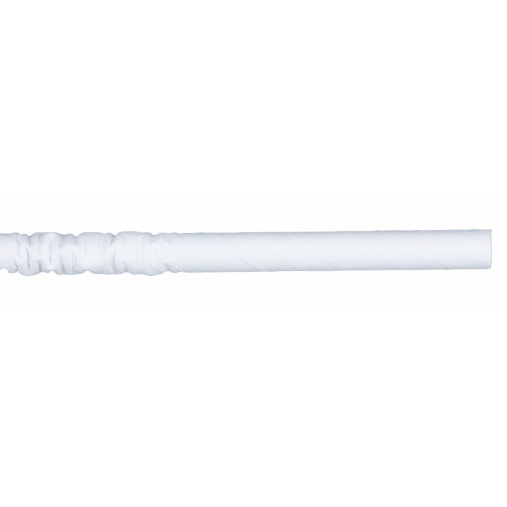 Slamka Flexi biela papierová 24 cm Ø6 mm, 100 ks.