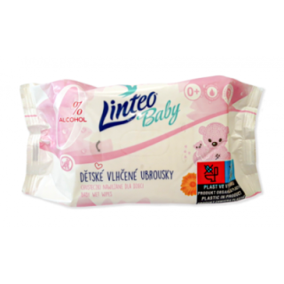 Vlhčené utierky detské LINTEO 72 ks