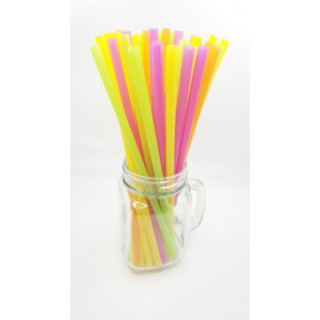 Slamky REUSE JUMBO 8x255 mm, NEON 150 ks