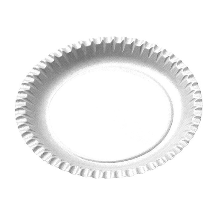 Tanier papierový plytký 18 cm, RECY, 100 ks/bal.