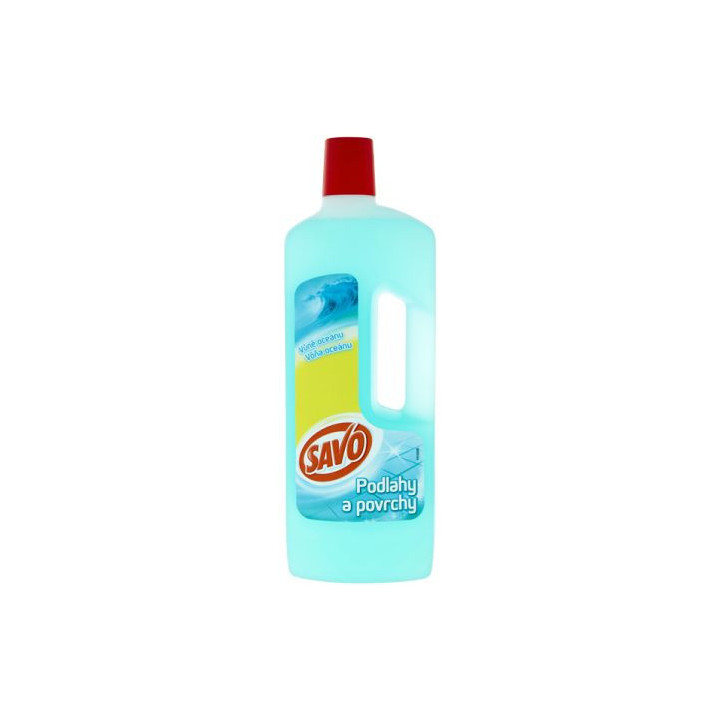 SAVO na podlahy modrý oceán 750 ml
