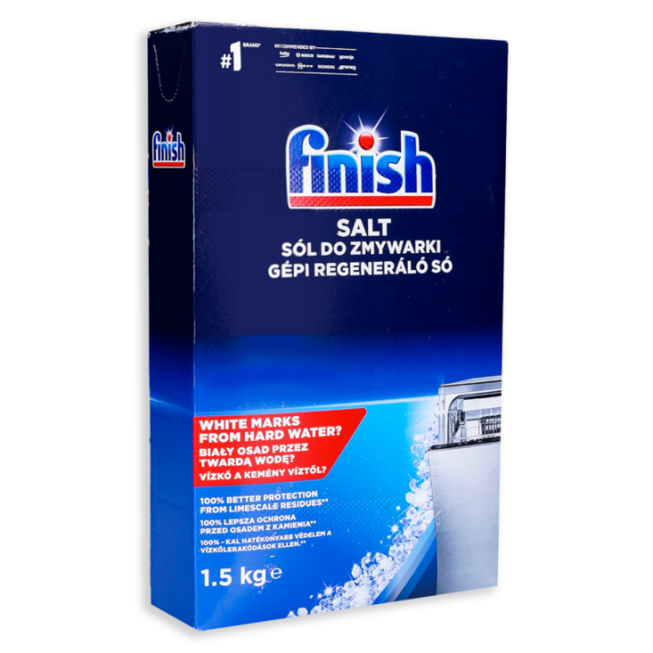 FINISH soľ do umývačky riadu 1,5 kg
