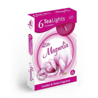 Sviečka aromatická 6ks/bal. vôňa: Magnólia