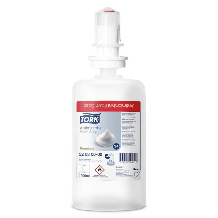 TORK antimikrobiálne penové mydlo S4 1000ml - 520800