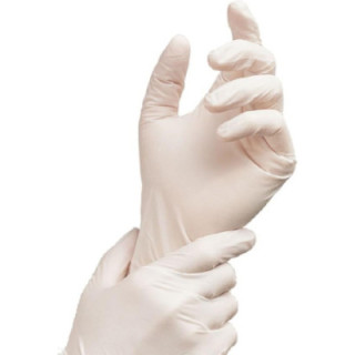Rukavice chirurgické latexové nepúdrované M 100 ks