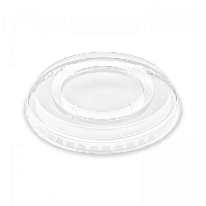 Veko PET 95 mm ploché bez otvoru, 50 ks