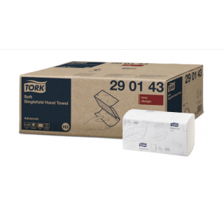 TORK H3 Singlefold extra jemné papierové utierky 2vrst. 290143