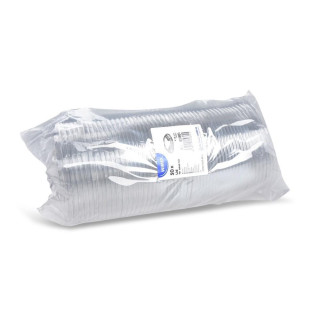 rPET viečko 185 mm na kraftovú misku okrúhlu hnedú 1100 ml, 50 ks