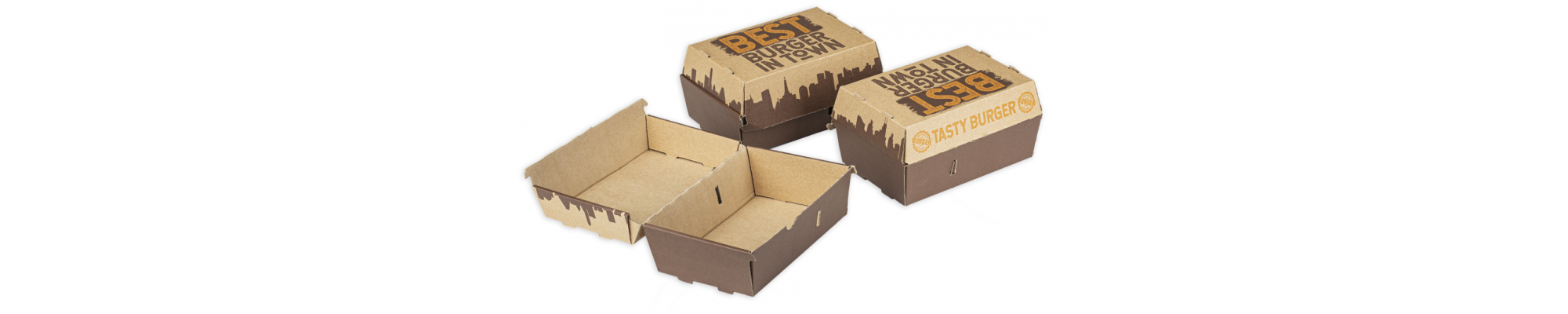 Burger boxy